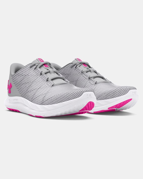 Women's UA Speed Swift Running Shoes in Gray image number 3